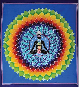 Bouddha coeur mandala